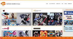 Desktop Screenshot of expo07.bandai-asia.com